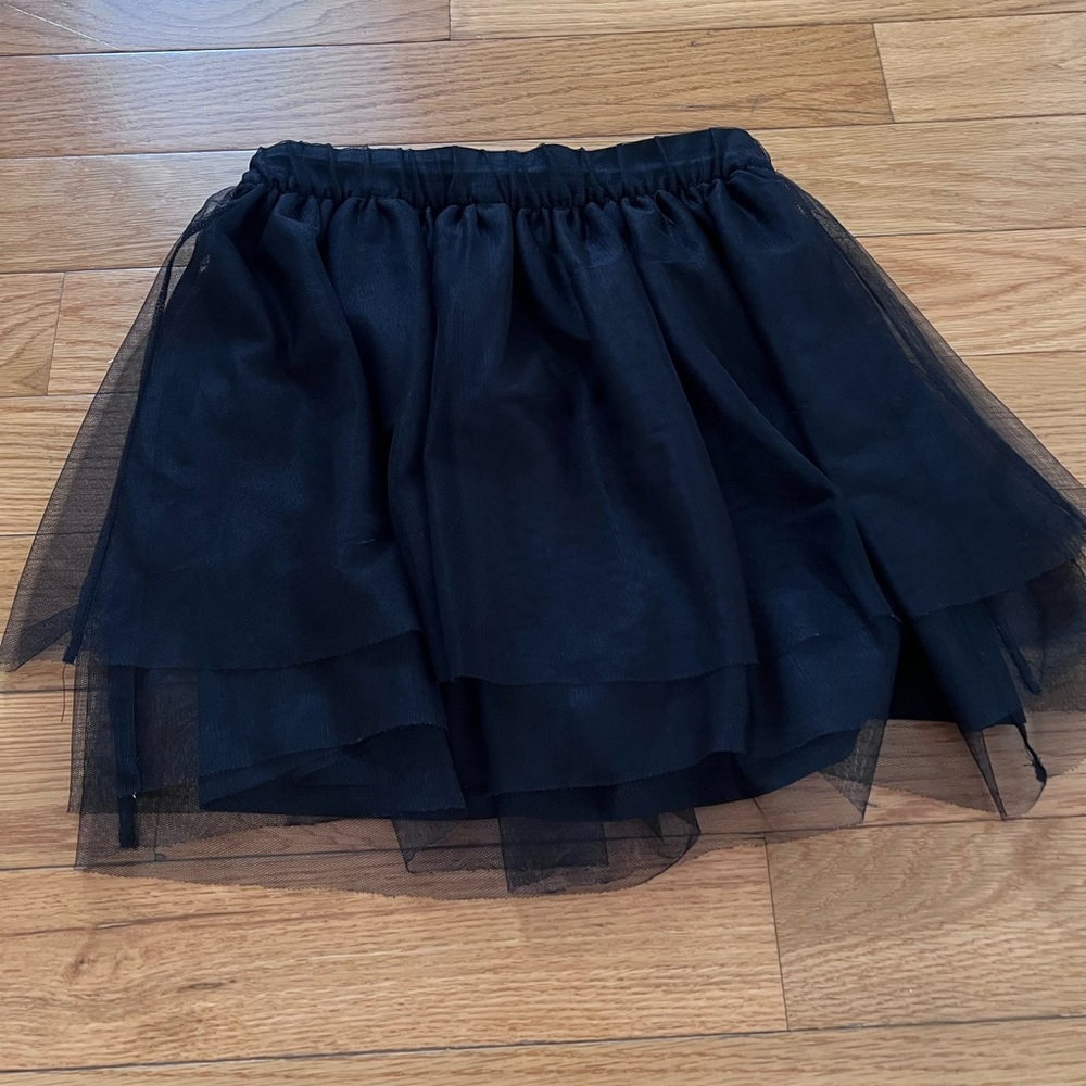 Double Layered Tulle Skirt